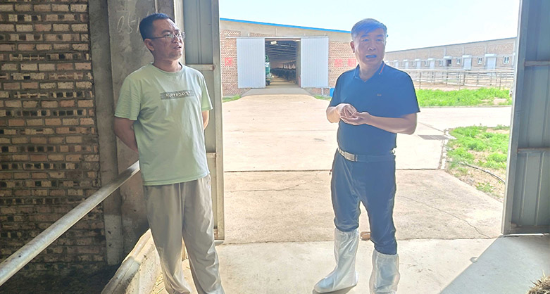 省協會到農華牧業調研